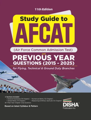 AFCAT Guide Previous Year Questions 11th Edition